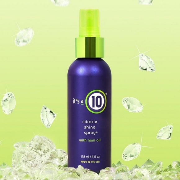 NWT It’s a 10 Miracle Shine Spray with noni oil 4oz - Picture 3 of 4